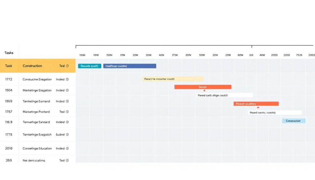 甘特圖應用案例