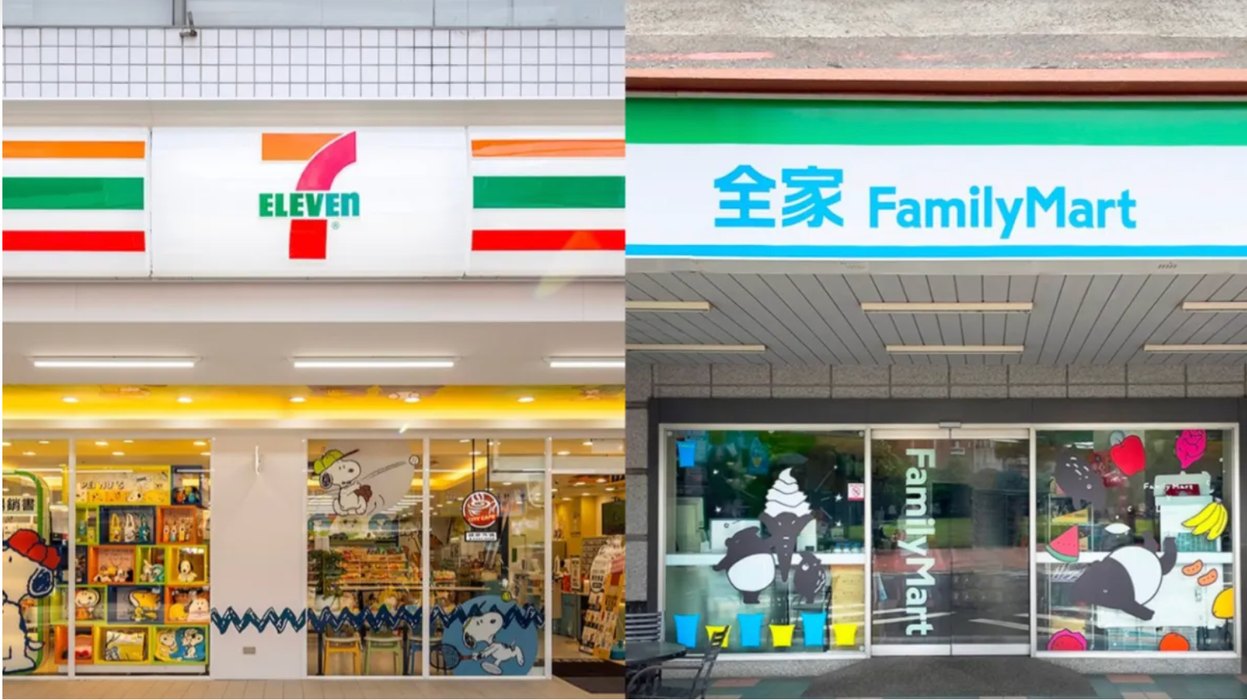 7-ELEVEN and FamilyMart